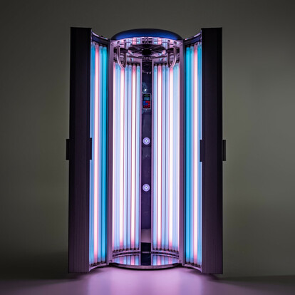 Вертикальный солярий-коллагенарий Fire Sun Galaxy