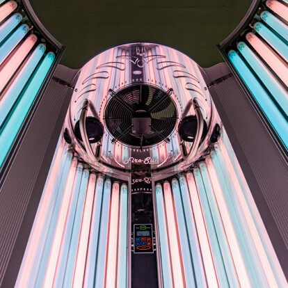 Вертикальный солярий-коллагенарий Fire Sun Galaxy