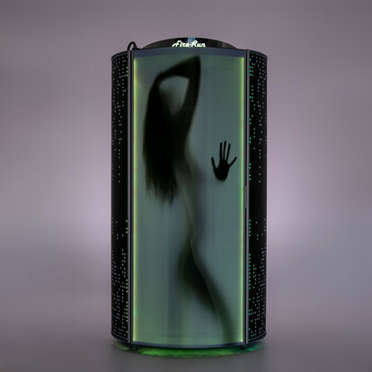 Вертикальный солярий-коллагенарий Fire Sun Space