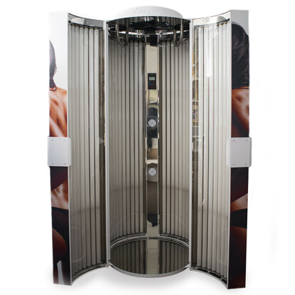 Вертикальный солярий-коллагенарий Fire Sun Star