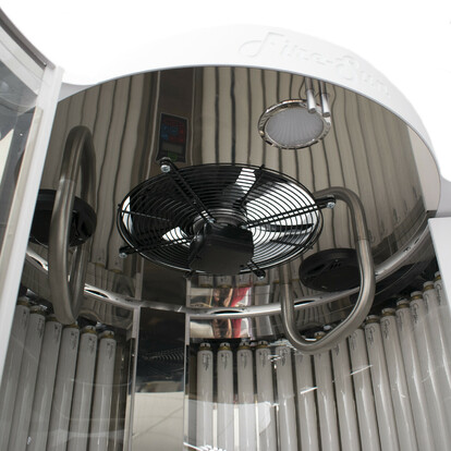 Вертикальный солярий-коллагенарий Fire Sun Star