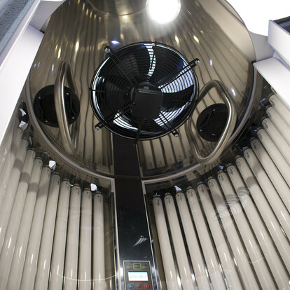 Вертикальный солярий-коллагенарий Fire Sun Star