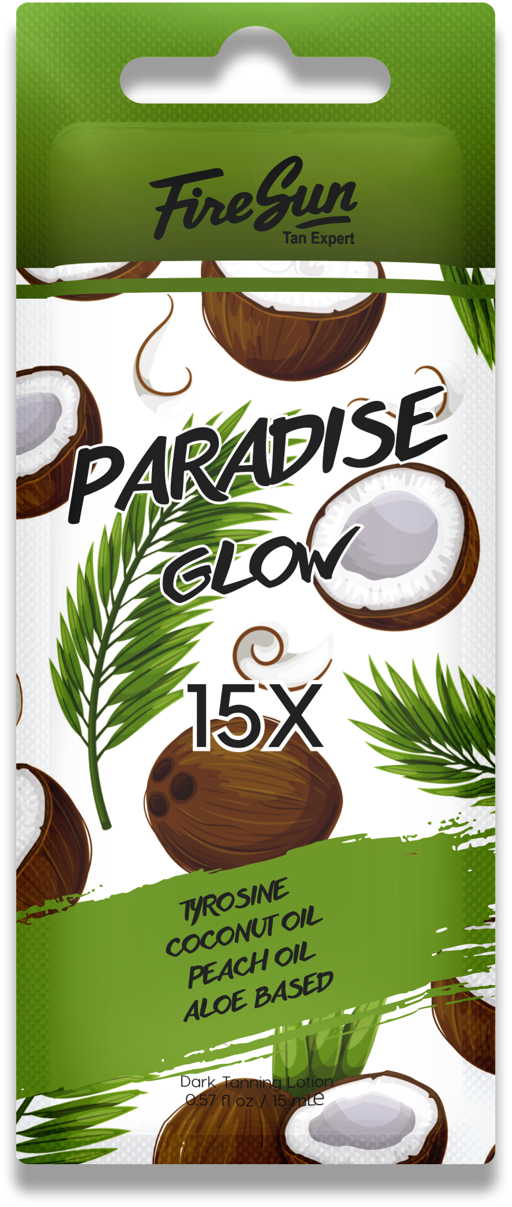 Крем для солярия FIRESUN Paradise Glow 15X