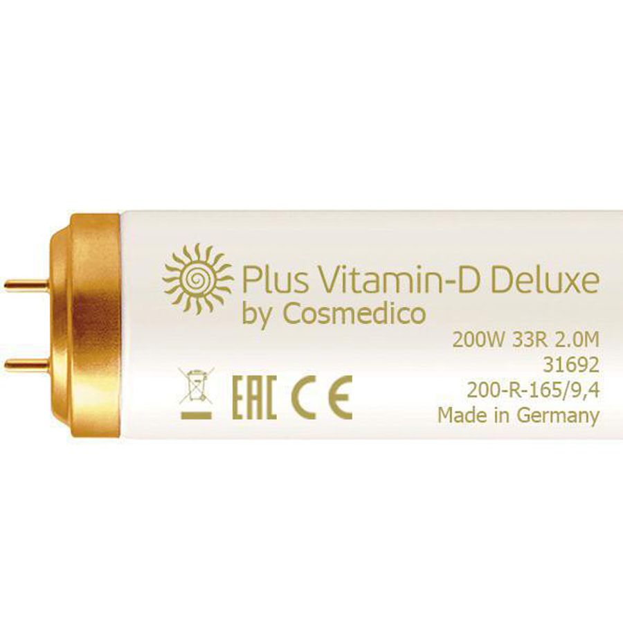 Лампа Cosmedico Plus Vitamin D Deluxe 33R 200W 200см