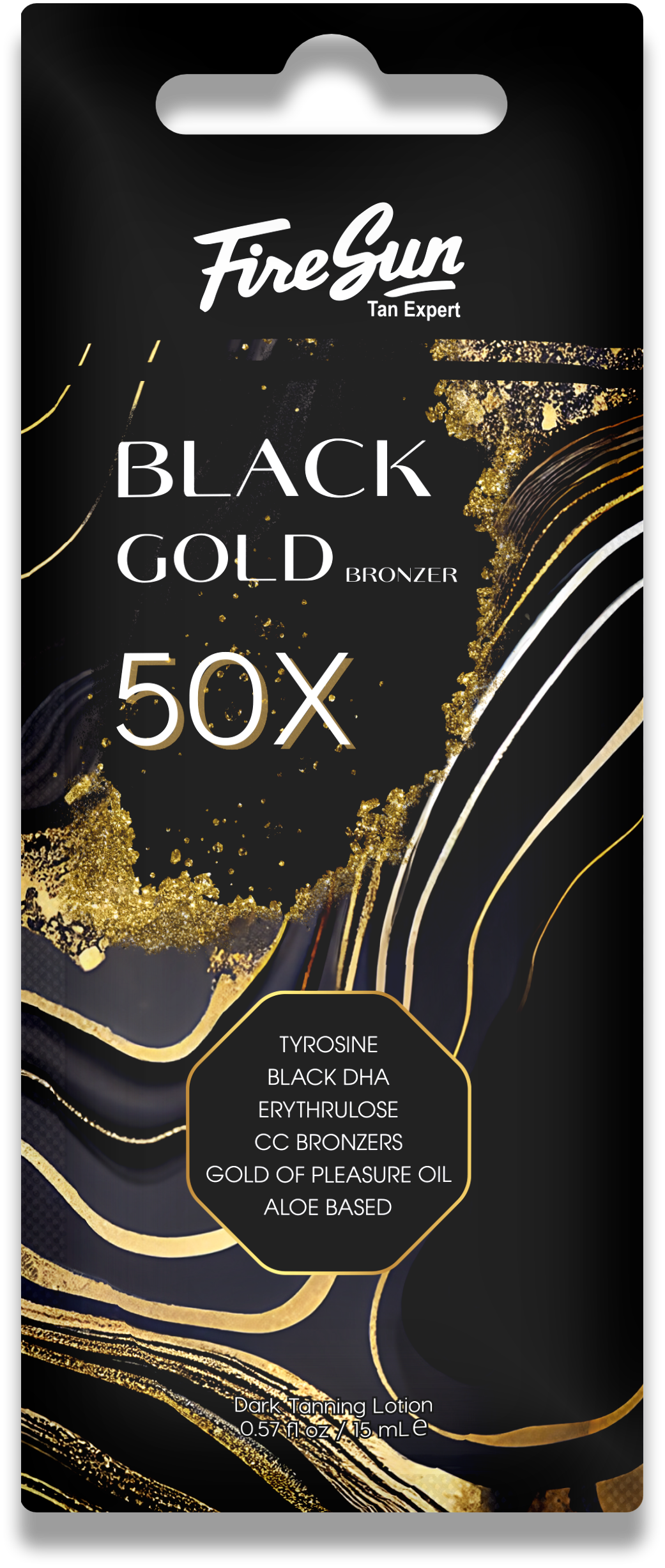 Крем для солярия FIRESUN Black Gold 50X